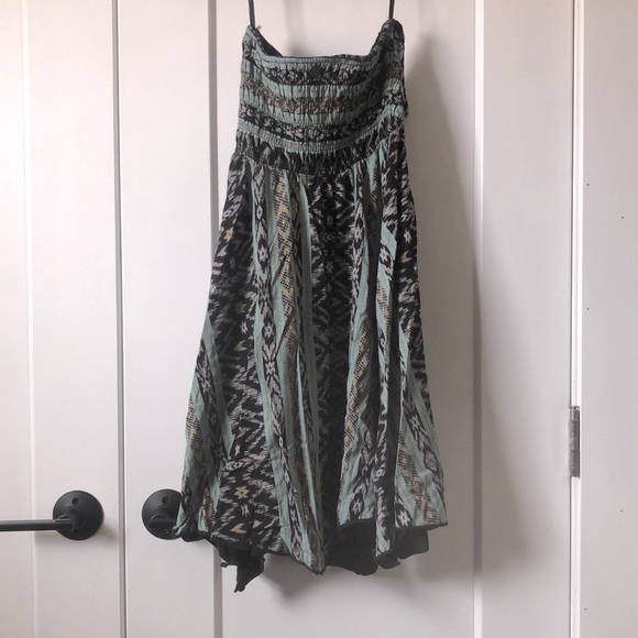 Billabong Strapless Summer Dress - Picture 2 of 3